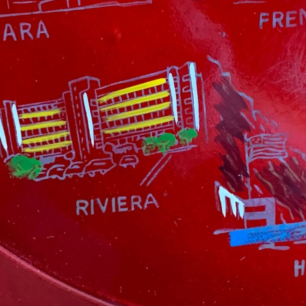 Vintage Vegas Icons Tray